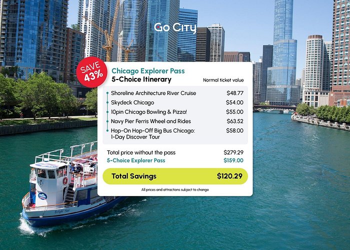Chicago Explorer Pass: 35+ Things To Do - Includes 360 Chicago